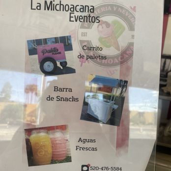 Paleteria Y Neveria La Michoacana - Ice Cream & Frozen Yogurt Near Me - Tucson, Arizona Paleteria Y Neveria La Michoacana - Ice Cream & Frozen Yogurt Near Me - Tucson, Arizona