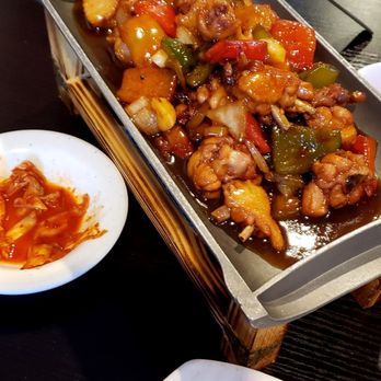 Old Li's Restaurant - Chicken w 3 cups of wine (top) Spicy tofu (bottom) - Chinese Near Me - North Charleston, South Carolina Old Li's Restaurant - Chicken w 3 cups of wine (top) Spicy tofu (bottom) - Chinese Near Me - North Charleston, South Carolina