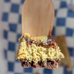 Cross-section of my Dubai fudge brownie