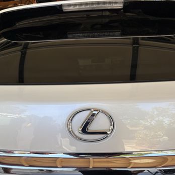 Magic Dent Removal - 2015 Lexus RX350 view from the rear after repairs. - Mobile Dent Repair Near Me Magic Dent Removal - 2015 Lexus RX350 view from the rear after repairs. - Mobile Dent Repair Near Me
