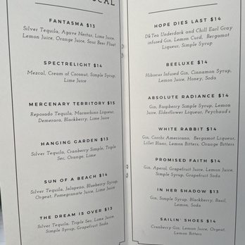 Sovereign - Drinks menu - Gastropubs Near Me - Plainfield, Illinois