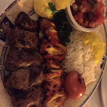Darya Restaurant - Chicken and lamb combo - Middle Eastern Near Me - Santa Ana, California