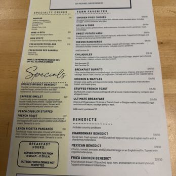 The Café at Michael David Winery - Menu 9/10/26 - New American Near Me - Lodi, California The Café at Michael David Winery - Menu 9/10/26 - New American Near Me - Lodi, California