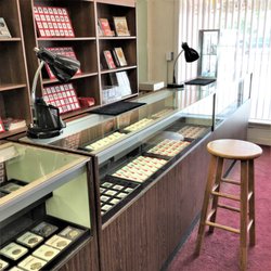 The Coin Market - The Coin Market provides seating and plenty of light for the coin store's customers.