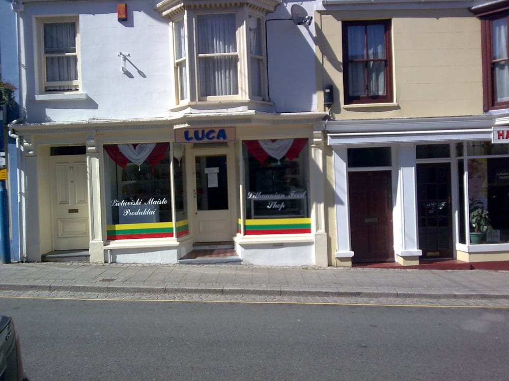 LITHUANIAN FOOD SHOP LUCA 77 Queen Street, Pembroke Dock, Pembrokeshire, United Kingdom LITHUANIAN FOOD SHOP LUCA 77 Queen Street, Pembroke Dock, Pembrokeshire, United Kingdom