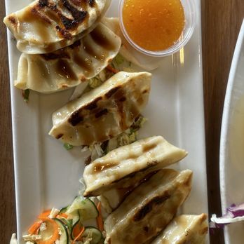 Harborside Restaurant - Potsticker dumpling - American Near Me - Newport Beach, California Harborside Restaurant - Potsticker dumpling - American Near Me - Newport Beach, California