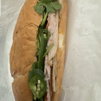 Dat Banh Mi - Top view Cold Cut Combo - Vietnamese Near Me - Beaverton, Oregon