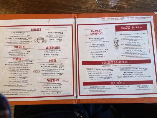 Menu photo 1 Fleurus Café Paris, 75