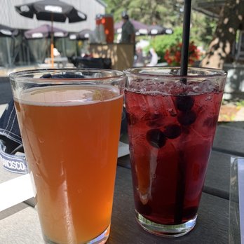Atlantic Brewing Company - Blueberry Ale and blueberry sangria - Breweries Near Me - Bar Harbor, Maine