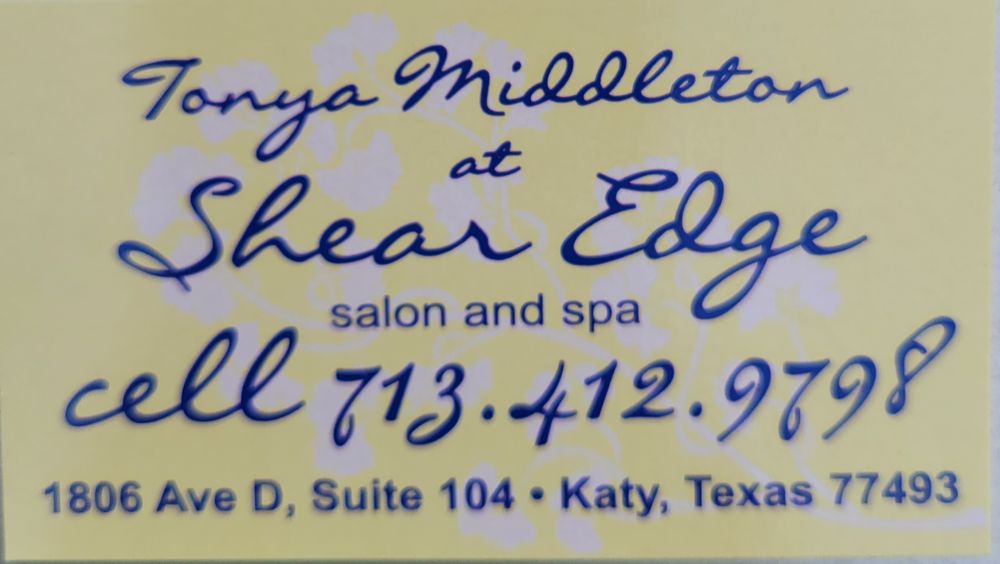 SHEAR EDGE SALON Updated August 2024 1806 Ave D, Katy, Texas Hair