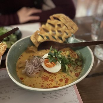 Lahpet - Coconut chicken noodle - Burmese Near Me - London, XGL