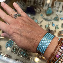 New Pioneer Indian Trading Co - Sleeping Beauty Turquiose Bracelet