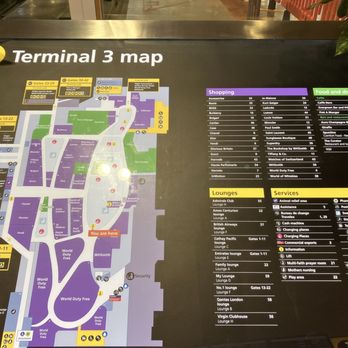 Heathrow Airport Terminal 3 - Map of Terminal 3 - Airport Terminals Near Me - Longford, XGL