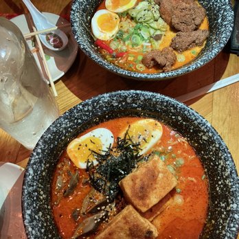 MB Ramen - Spicy Miso (Very Spicy) & Tan Tan (Spicy) - Ramen Near Me - Huntington, New York MB Ramen - Spicy Miso (Very Spicy) & Tan Tan (Spicy) - Ramen Near Me - Huntington, New York