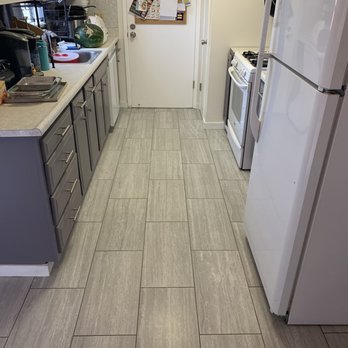 Tile Experts - Kitchen floor after - Flooring Near Me - Hayward, California