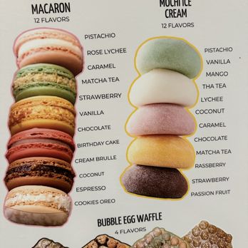 Boba Tea and Snow Ice House - different flavors of macarons - Bubble Tea Near Me - Wakefield, Massachusetts Boba Tea and Snow Ice House - different flavors of macarons - Bubble Tea Near Me - Wakefield, Massachusetts