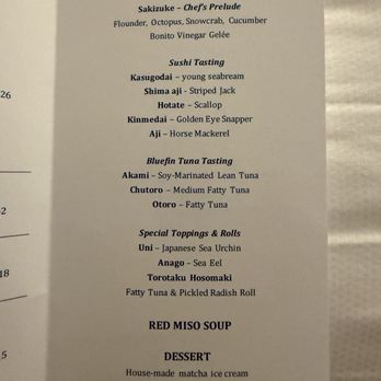 The Den - Menu - Sushi Bars Near Me - Miami Beach, Florida