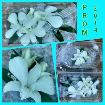 Upland Flowers - Orchids, misty, and beautiful dark green leaves as a backdrop. Adorned with silver and grey ribbon. - Florists Near Me - Upland, California Upland Flowers - Orchids, misty, and beautiful dark green leaves as a backdrop. Adorned with silver and grey ribbon. - Florists Near Me - Upland, California