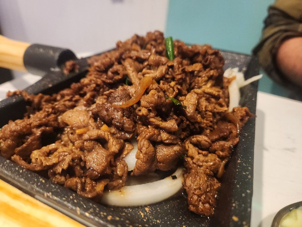 Food from Ginger Restaurant