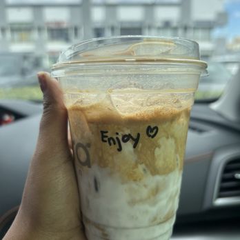 Astra Bean - Coconut latte - very below the line - Coffee & Tea Near Me - Westminster, California