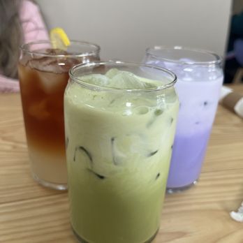 The Breeze Cafe - Arnold Palmer, iced matcha and iced ube - Breakfast & Brunch Near Me - Newark, California The Breeze Cafe - Arnold Palmer, iced matcha and iced ube - Breakfast & Brunch Near Me - Newark, California