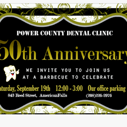 Power County Dental Clinic - 50th Anniversary