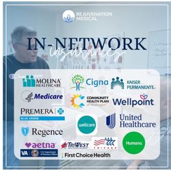 Rejuvenation Medical - We accept most insurance plans