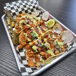 Tequileros Taqueria - Chicken Tequilero Tacos
