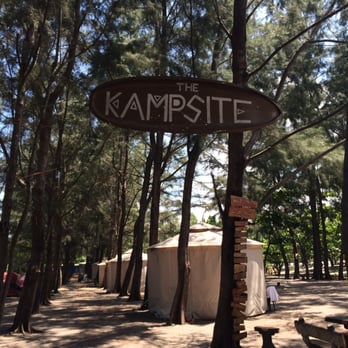 Crystal Beach Resort - Don't those glamping tents look like the Champions' Tent in the Triwizard Cup Tournament? Mehehe - Campgrounds Near Me - San Narciso, ZMB