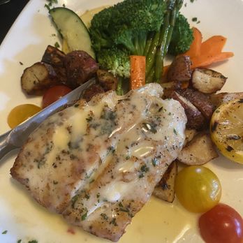 Bellas Bistro - Chef special Chilean sea bass with a lemon butter sauce - Italian Near Me - Saratoga, Wyoming
