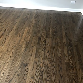 Red Oak Floor With Dark Walnut And Jacobean Stain Yelp