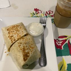 Red Cup Coffee Shop - Southwest breakfast burrito - could be the best I've ever had!