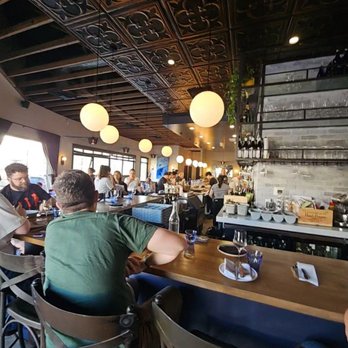 Electric Bleu - Bar seating - French Near Me - Los Angeles, California