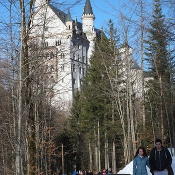 Schloss Neuschwanstein - View of the castle on the way back from Marie bridge - Landmarks & Historical Buildings Near Me - Schwangau, BY