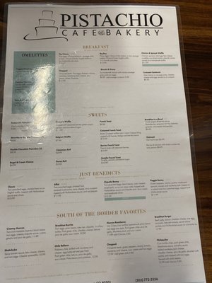 Menu photo 2 Pistachio's Longmont, CO