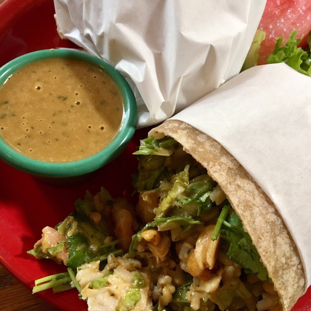 Rutabegorz - Thai chicken wrap - Bars Near Me - Fullerton, California Rutabegorz - Thai chicken wrap - Bars Near Me - Fullerton, California
