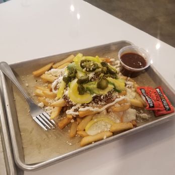 La Vaca Birria - Birria fries. Best thing we've had here so far - Mexican Near Me - San Francisco, California