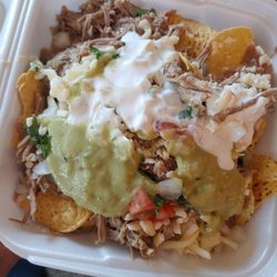 Ione Tacos - Carnitas nachos Supreme