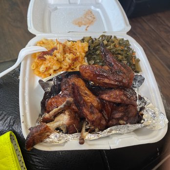 Kingston 11 - Mac & Cheese Honey Jerk Wings Collard Green - Caribbean Near Me - Philadelphia, Pennsylvania Kingston 11 - Mac & Cheese Honey Jerk Wings Collard Green - Caribbean Near Me - Philadelphia, Pennsylvania