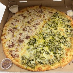 Pizza to Go - Chicken Bacon Ranch/ Chicken Pesto.