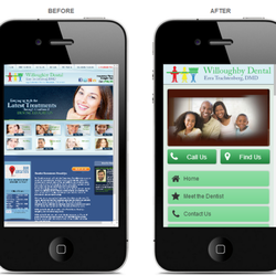 Design A Mobile - Before and After