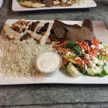 Mediterranean Cafe - Chicken and Gyro Plate! - Greek Near Me - San Diego, California Mediterranean Cafe - Chicken and Gyro Plate! - Greek Near Me - San Diego, California