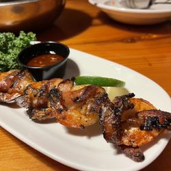 Cattlemens - Bacon wrapped shrimp