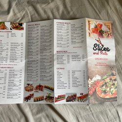 Slices And Rolls - Menu with Japanese fare (not available yet as of writing)