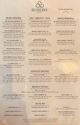 Menu photo 1 Bluberry Social Irvine, CA