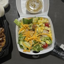 Texas Roadhouse - House Salad with Italian dressing