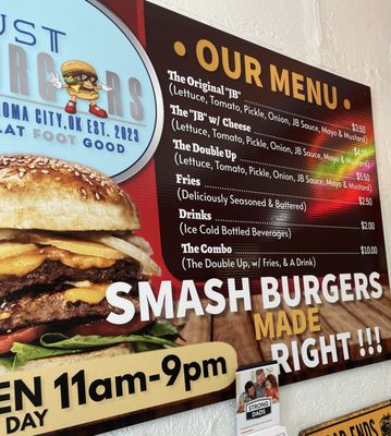 Menu photo 6 Just Burgers Oklahoma City, OK Menu photo 6 Just Burgers Oklahoma City, OK