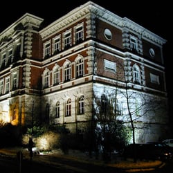 Zeppelin Gymnasium Lüdenscheid - Zeppelin Gymnasium Lüdenscheid am Winterabend