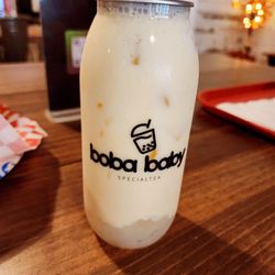 Boba Baby - Pineapple with coconut jelly!