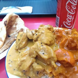New Malaya Restaurant - Mango Chicken, Butter Chicken, Naan and a Coke for... $12.30!